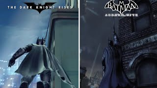 The Dark Knight Rises (Mobile) Vs Batman Arkham City (Pc) | Quick comparison !! screenshot 5