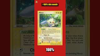🔥 Minun jumped 166% - worth £85.61 now! #pokemon #shorts