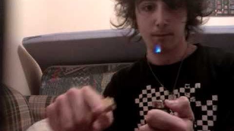 Floating flame lighter trick