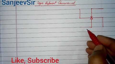 Logo Repeat commands for Swastik