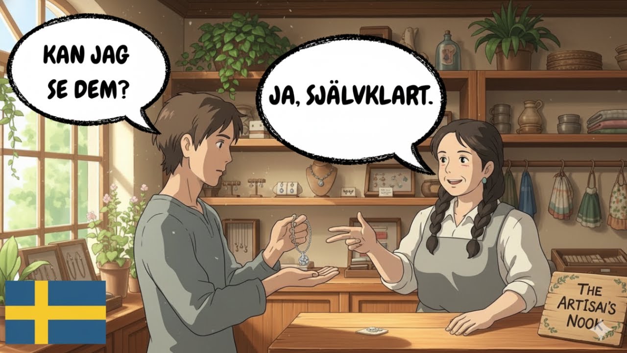 10 Daily Swedish Conversations for Beginners | Real-Life Swedish Dialogues