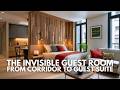 Tiny Studio Metamorphosis: Using Custom Millwork to Hide an Invisible Guest Suite
