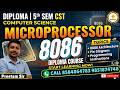 📌Computer Science Microprocessor 8086 For Diploma 5th Sem CST 2026 By Preetam Sir ⚡