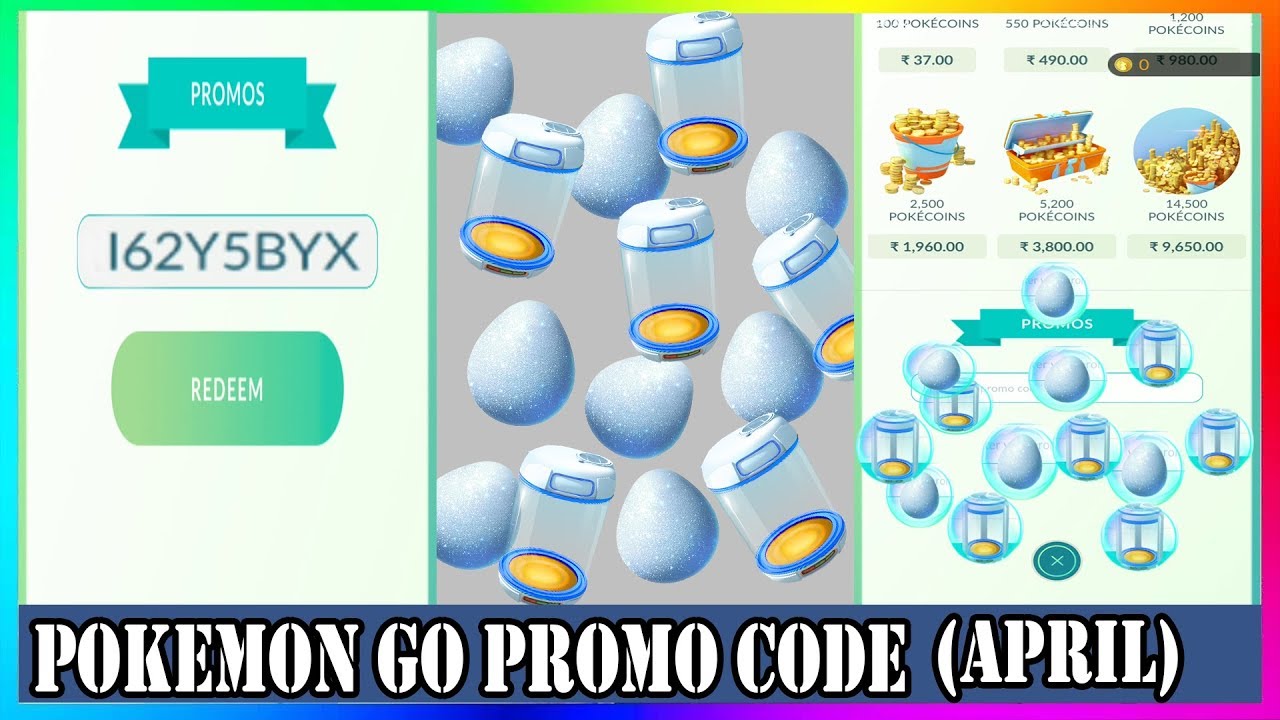 Pokemon Go Promo Code 2019 April - YouTube