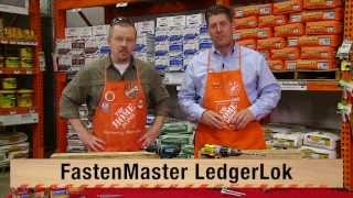 Fastenmaster Ledgerlok For Pros - The Home Depot