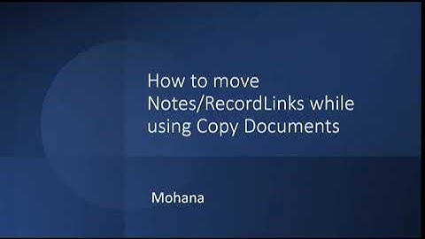How to move Notes, RecordLinks while using #msdyn365bc Copy Documents