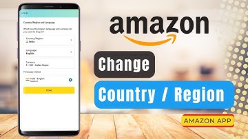 Change Your Country or Region on Amazon App (iPhone/Android)