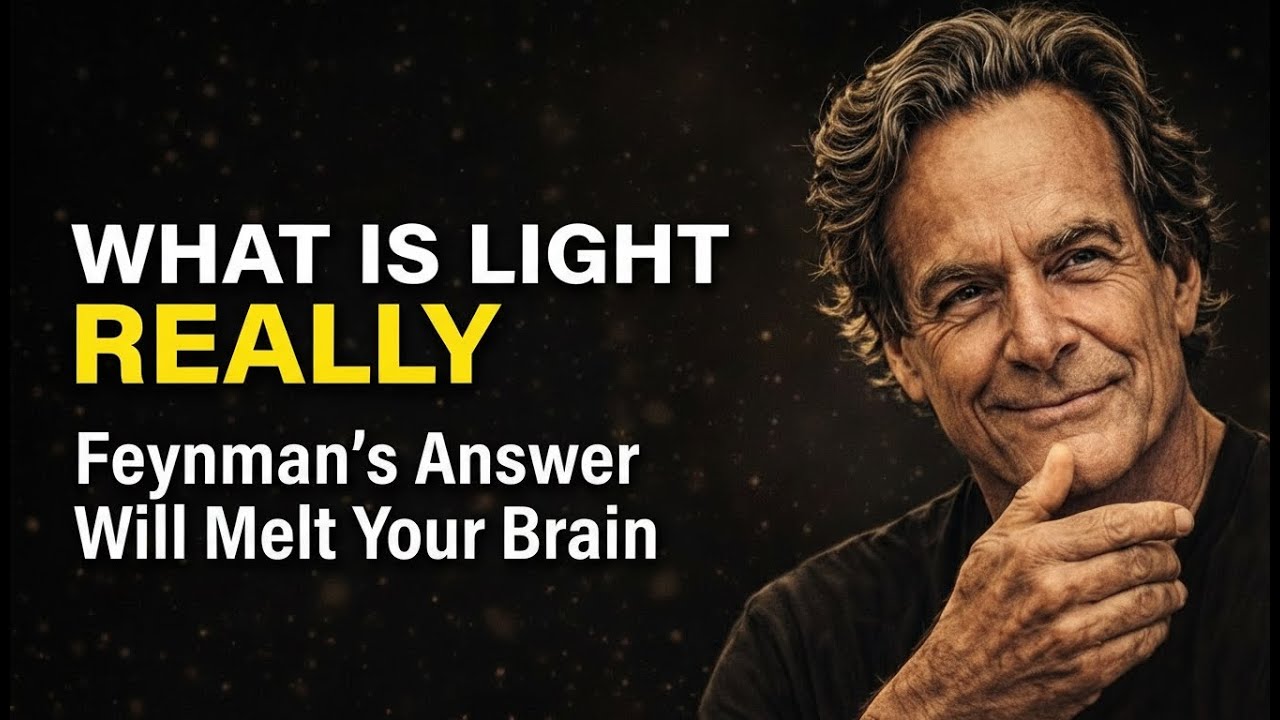 What Is Light, REALLY — Feynman's Answer Will Melt Your Brain