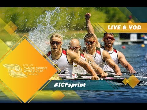 2019 ICF Canoe Sprint World Cup 2 Duisburg Germany / Day 1: Heats 3 PT3
