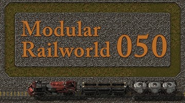 Factorio Modular Railworld #50 - Putting Rail into Railworld
