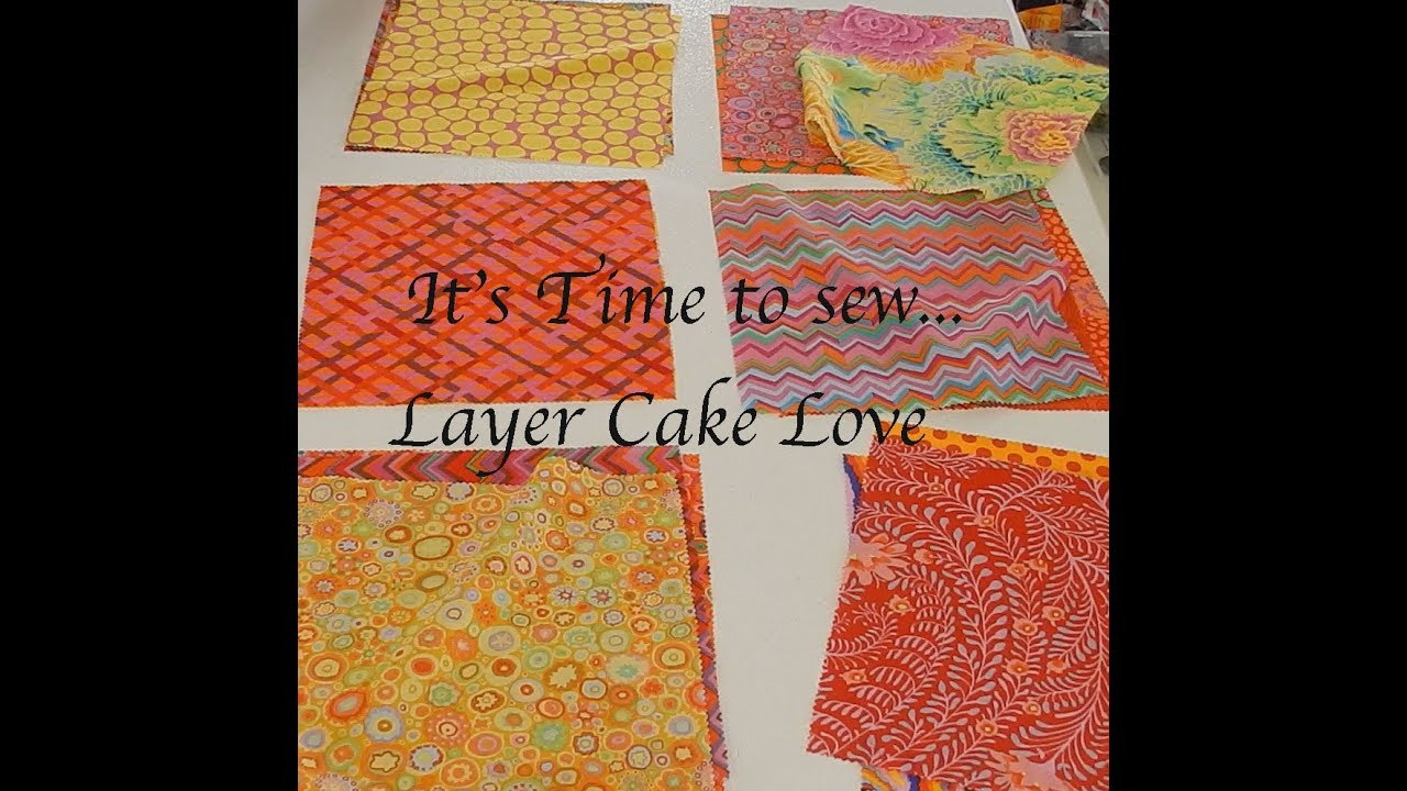 Quick Quilt - Layer Cake Love (You'll never make another Jelly Roll ...