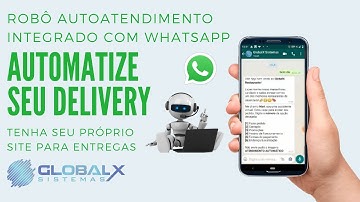🤖Robô Auto atendimento | Sistema Delivery pelo WhatsApp