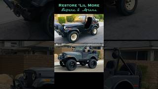Restorations - Before and After #shorts #automobile #cars #ford #chevrolet #jeep #restoration