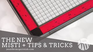 How To Place A Grip Mat In A MISTI Stamping Tool — Sprinkled With Glitter