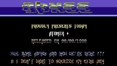 C64 Intro: Abyss intro 1990