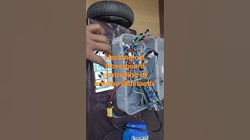 hacking old hoverboard and controlling by arduino Bluetooth