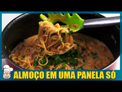 SEU ALMOÇO FEITO EM UMA SÓ PANELA - RÁPIDO E FÁCIL