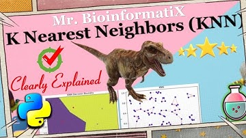 K-Nearest Neighbors in Python (KNN) |Machine Learning|Python Tutorial forbeginners|Mr. BioinformatiX