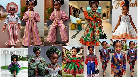40+ Classic & Unique Outfit For Children | Trending Ankara Kitenge Dress Styles& Ankara Fashion 2025