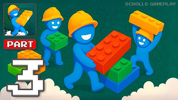 Toy Block 3D - Gameplay Walkthrough Part 3 - Toy Blocks Build a Metropolis (iOS, Android)