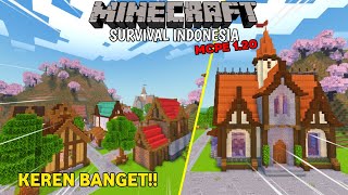 REVIEW MAP SURVIVAL MINECRAFT ALA MEDIEVAL YANG KEREN BANGET DI MCPE 1.20