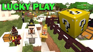 картинка: ч.16 Опасные битвы в Minecraft - Супер ведьмы стихий