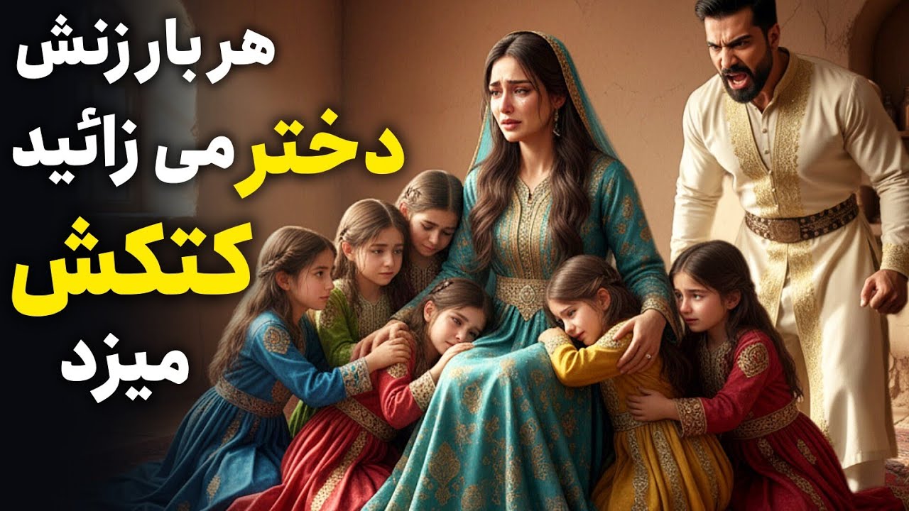 هر بار زنش دختر می‌زایید آزارش میداد😱اون هفت دختر داشت و دختر داشتن رو ننگ میدونست