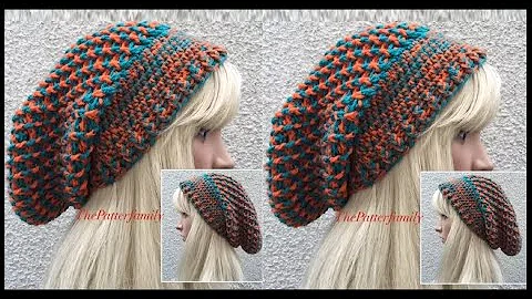 Master the Art of Crocheting a Slouchy Hat Pattern #345