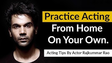 Rajkummar Rao Shows 15 Emotions with One Dialogue |Acting Tips for Bollywood #actingskills #learnact