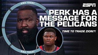 Kendrick Perkins calls for the Pelicans to TRADE Zion Williamson 🗣️👀 | NBA Today