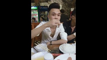 Soái ca đẹp hiền và không biết uống rượu nha