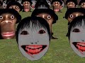 Can You Survive 100 Seconds Against YOSHIE &amp; AUUGHH in Gmod? 🏃‍♂️💨...#gmod #garrysmod #nextbots