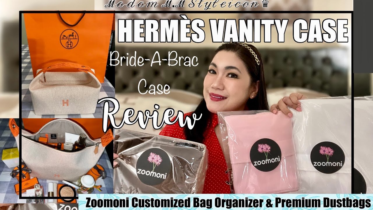 HERMÈS VANITY BRIDE-A-BRAC LARGE CASE + ZOOMONI CUSTOMIZED