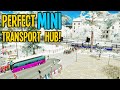 Designing an Inner City Mini Transport Hub in Cities Skylines Vanilla!