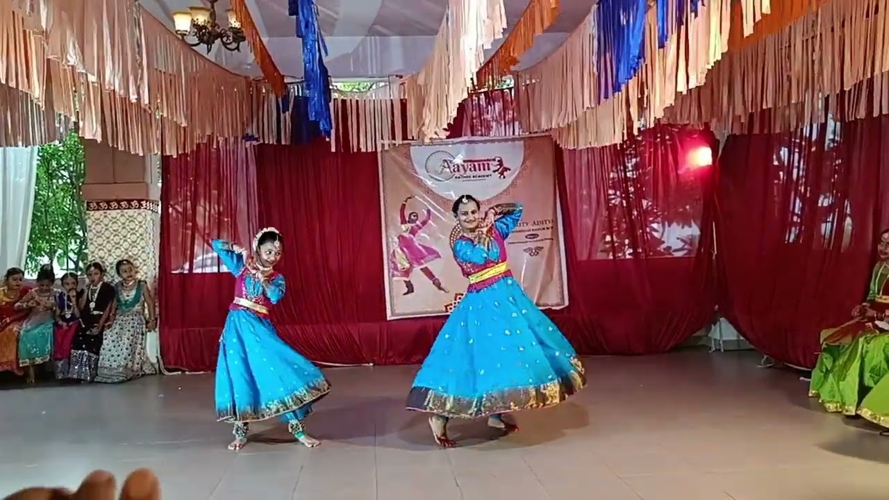 Manmohini teri ada | ishna and akshata | aayam kathak academy guru purnima mahotsav 