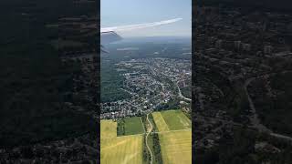 LANDING at FRANKFURT AIRPORT - Germany