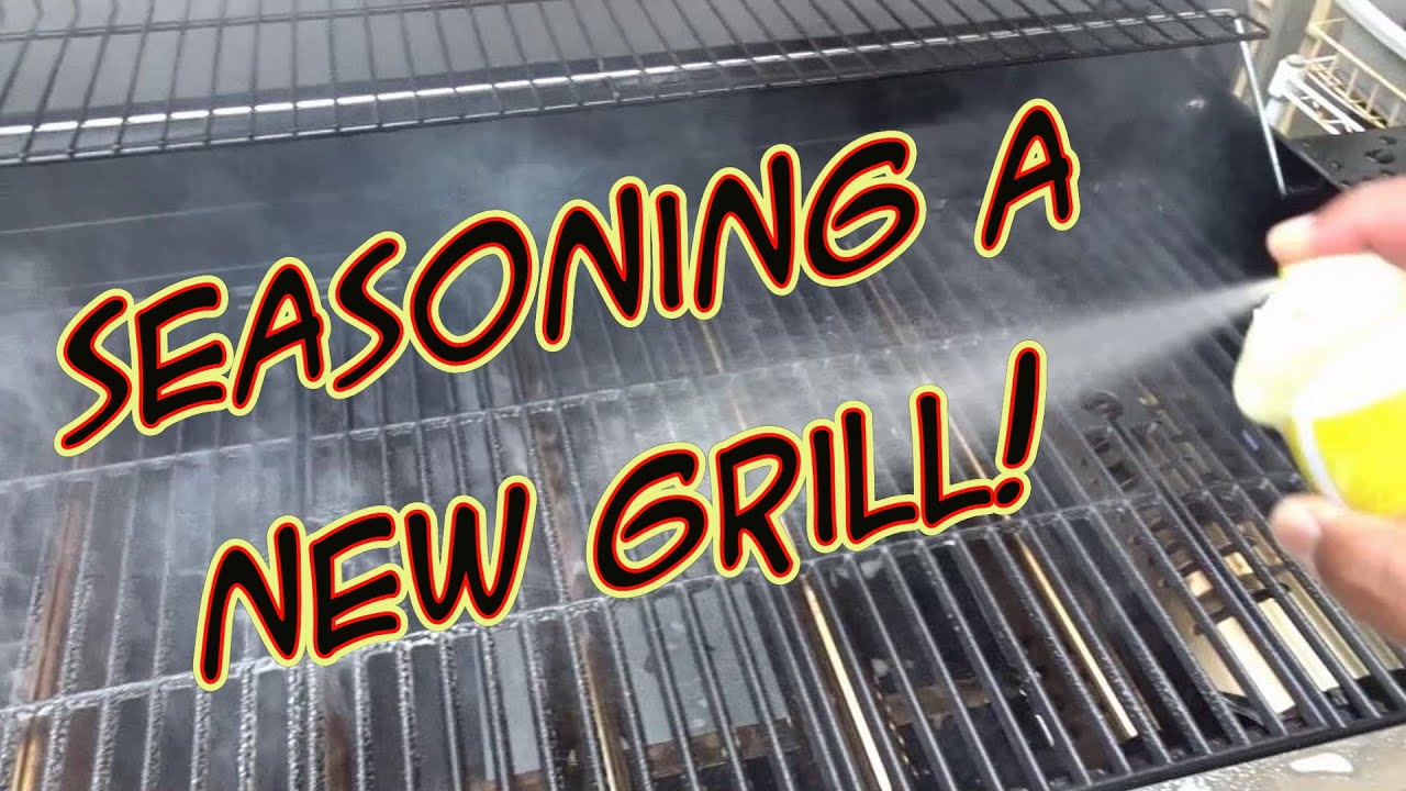 Sdsbbq - Easiest Way To Season A New Propane Grill!