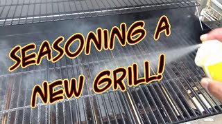 SDSBBQ  Easiest Way To Season A New Propane Grill!