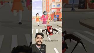 👀🕴️POV when you chase a choo choo charles vs when choo choo charles chase💕 #scaryteacher3d#viral