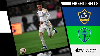 LA Galaxy vs. Seattle Sounders | Full Match Highlights | March 30, 2024