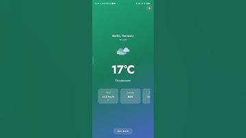 Atmo Demo Video #app #reactnative  #weatherapp