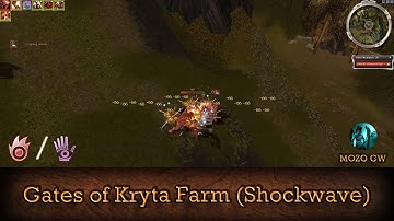 Gates of Kryta Farm, Shockwave - Guild Wars Elementalist Farm E/Me NM+HM