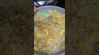 మాగీ మసాలాతో ఎగ్ ఫ్రైడ్ రైస్ లంచ్‌బాక్స్ కోసం/Egg Fried Rice with Maggie Masala for lunchbox