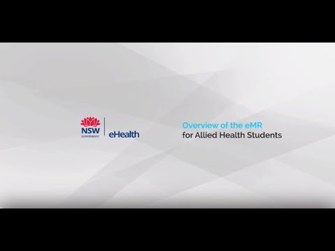 Full Version - Introduction to eMR for Allied Health Student