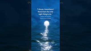 “I dream”- Haruki Murakami #books #literature #quotes
