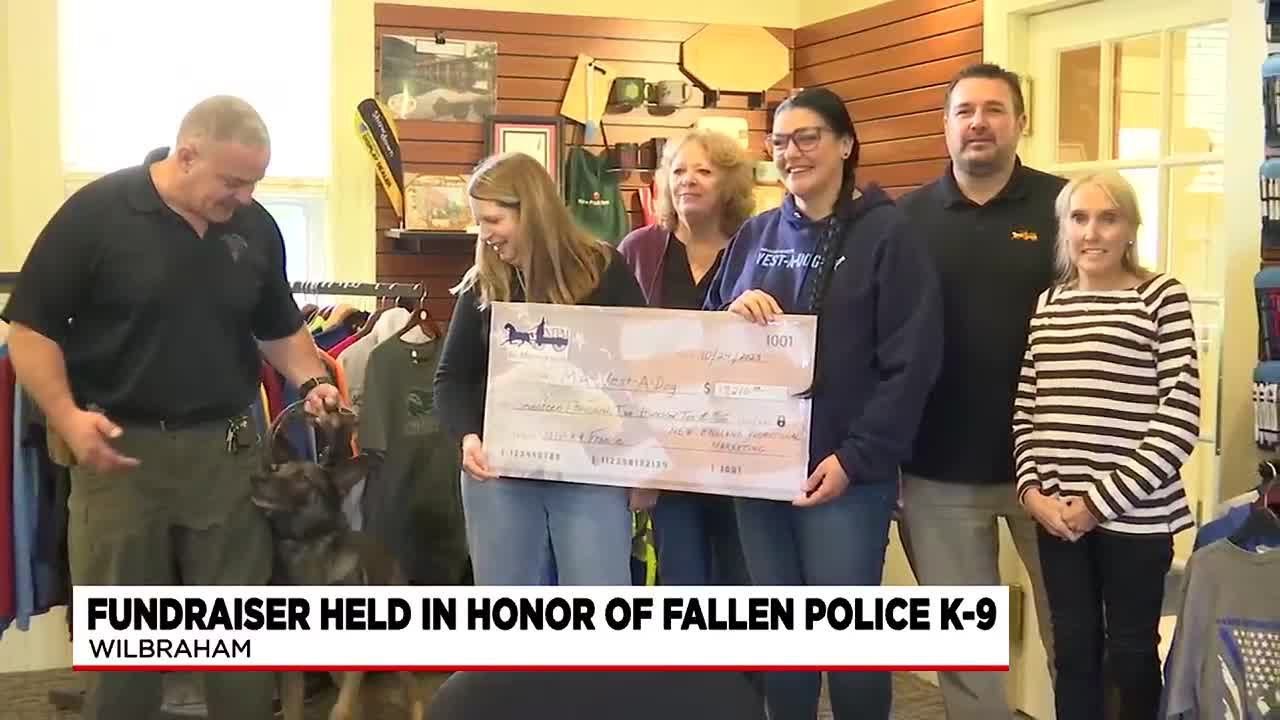 Mass VestADog fundraiser held honoring legacy of fallen K9 YouTube