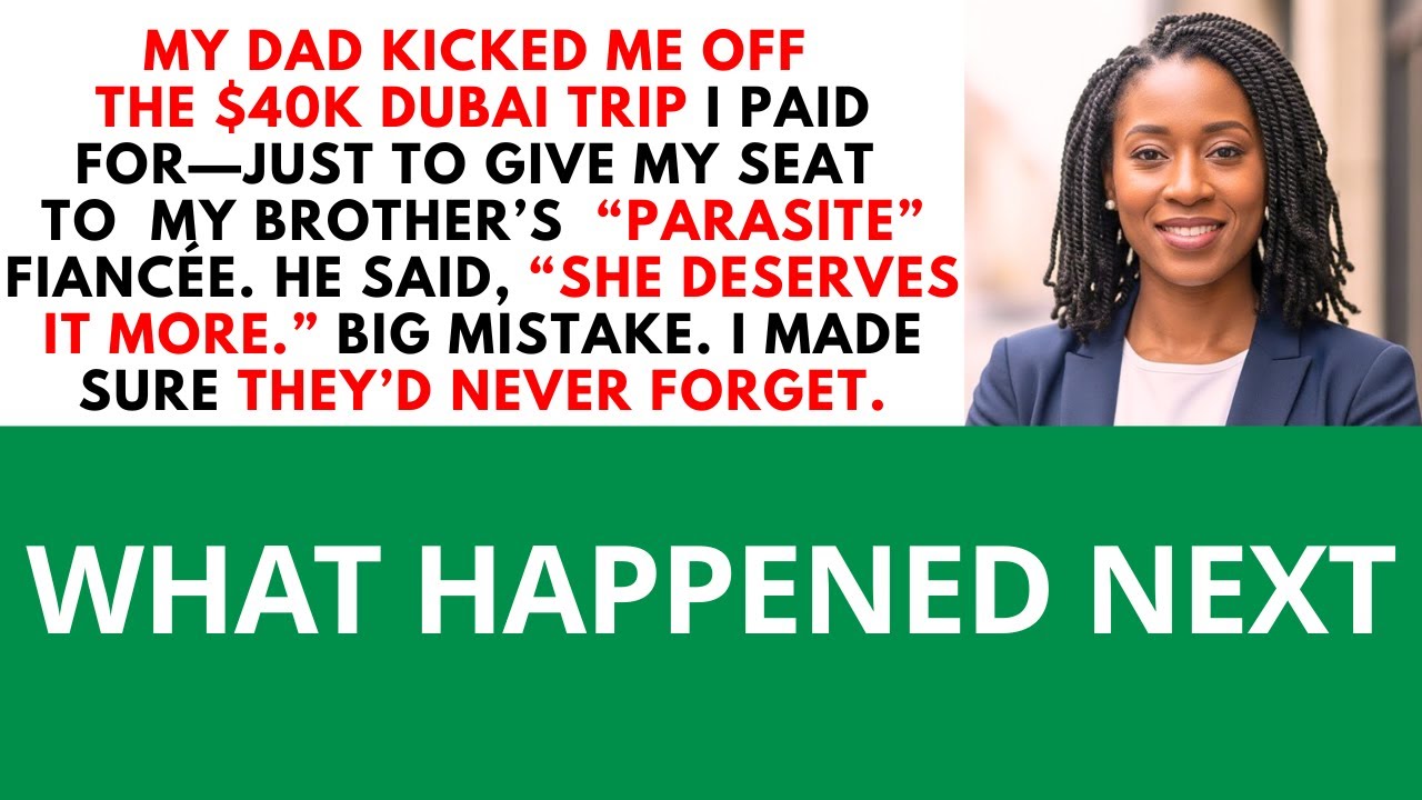 My Dad Removed Me From the $40K Dubai Trip I Funded—To Give My Spot to My Brother’s Fiancée