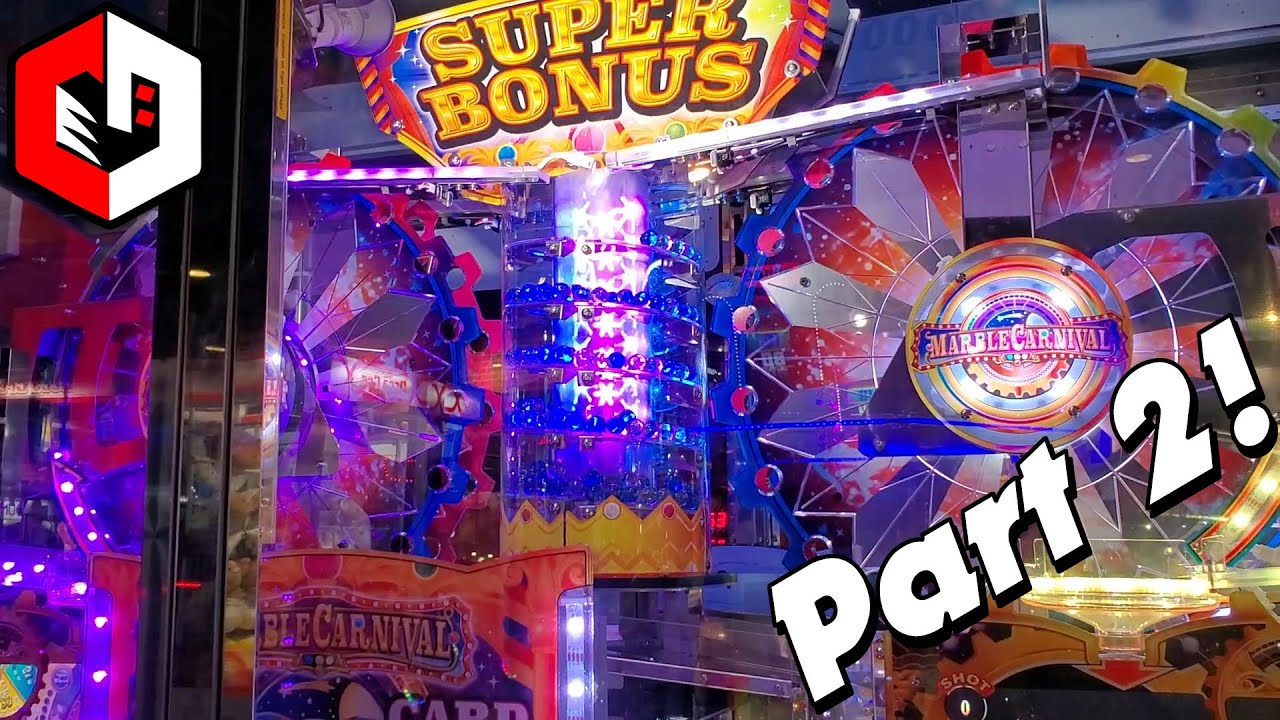 IT NEVER STOPS! 1000 Plays at Marble Carnival Arcade Pusher Part 2