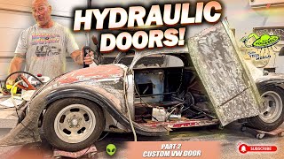 Full The Hydraulic VW Bug Doors Are Finally DONE! (And They Work) Pt 2. Update