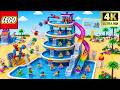 I Built a LEGO Swimming Pool With GIANT Water Pump🏊 | LEGO Creative Toys